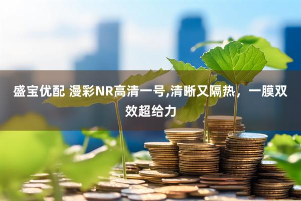 盛宝优配 漫彩NR高清一号,清晰又隔热，一膜双效超给力