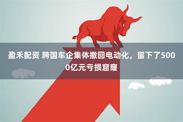 盈禾配资 跨国车企集体撤回电动化，留下了5000亿元亏损窟窿
