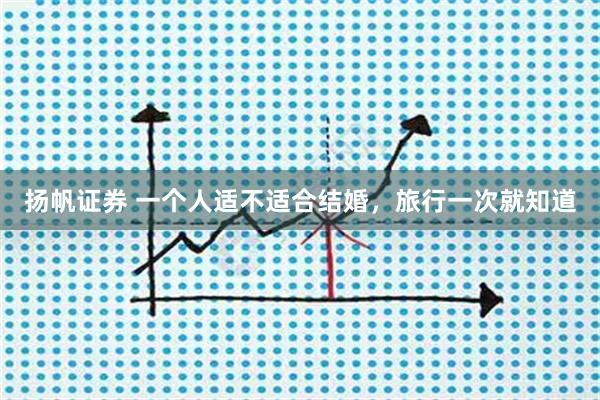 扬帆证券 一个人适不适合结婚，旅行一次就知道